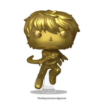Pop! Sung Jinwoo (Gold) with Pop! Protector, Image 1